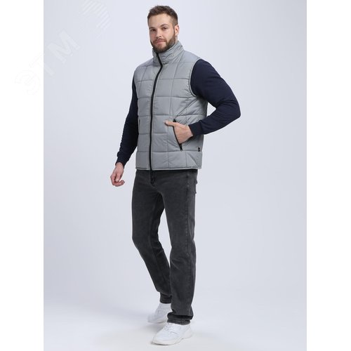 Изображение товара Жилет утепленный Офис (тк.Дюспо), серый, р. 48-50 (шт)