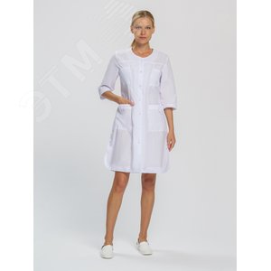 Изображение товара Халат женский Орхидея (тк.ТиСи), белый,60-62,170-176 (шт)