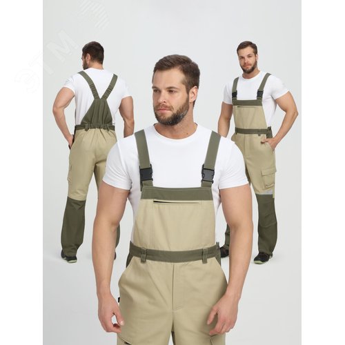 Изображение товара Куртка Челси CH (тк.Канвас,270), хаки/бежевый, 52-54 182-188 (шт)