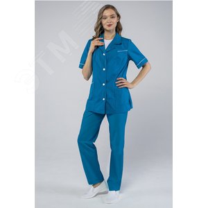 Изображение товара Костюм женский Магнэль® (тк.Смесовая,120), морская волна 56-58/ 170-176 (шт)