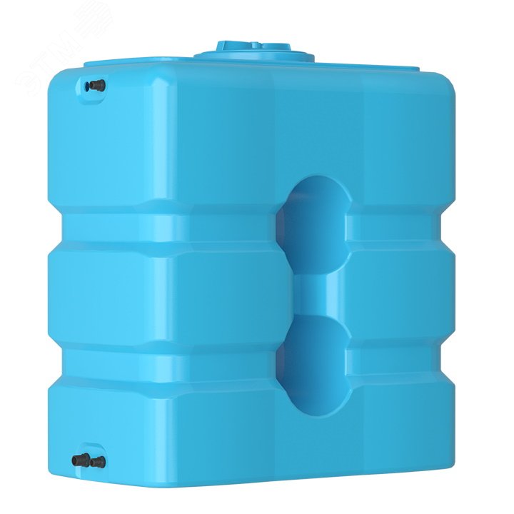 Бак для воды АТР 1000 (1290х1360х700) 1000л, с поплавком, синий 0-16-2440 Акватек