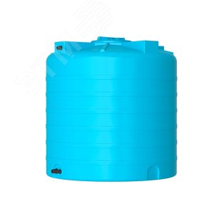 Бак для воды ATV 1000 (1125х1180х1125) 1000л, с поплавком, синий 0-16-1557 Акватек