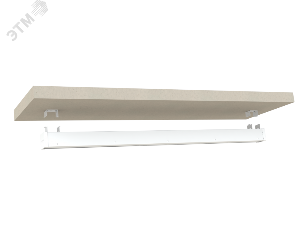 Светильник Box SE 30/3000 opal 3K Black clip Т-1500 DBSE30-O-3K-BC-T-1500 DIORA - превью 4