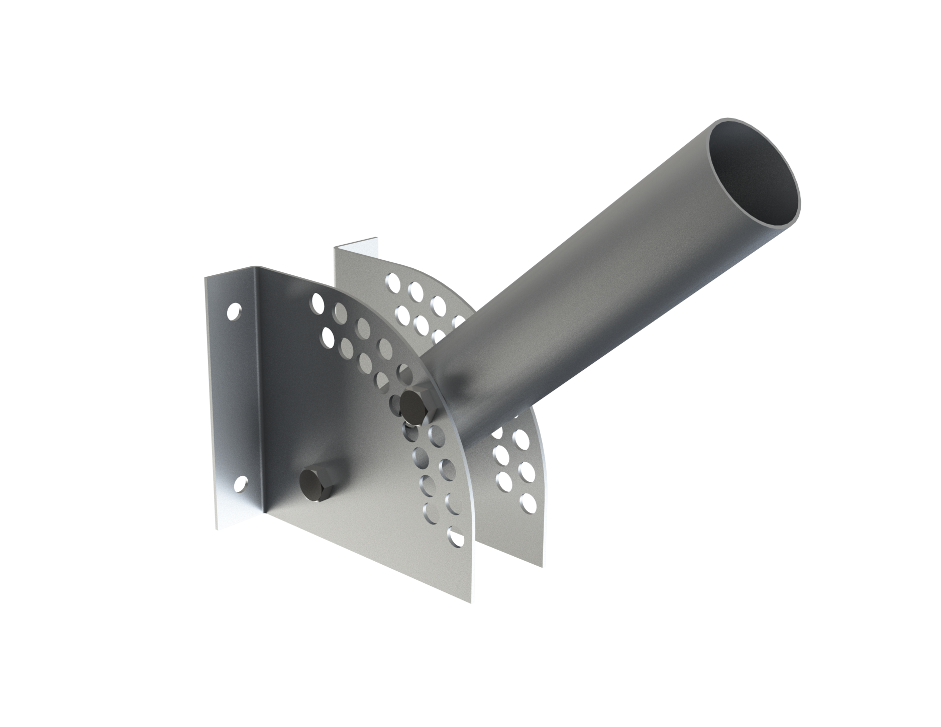 Кронштейн настенный для консольного крепления с регулировкой угла наклона