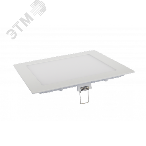 Светильник светодиодный Downlight Square 22/1700 1700лм 22Вт 4000K IP40 0,95PF 80Ra Кп<1 Аварийный - фото 1