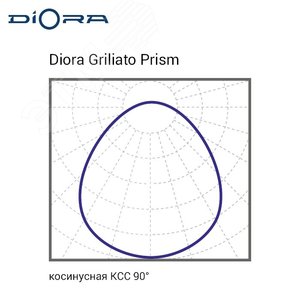 Светильник светодиодный Griliato SE 42/5200 prism 6K A DGSE42-P-6K-A-N DIORA - 6