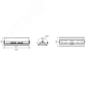Светодиодный светильник Diora Unit DC Ex NB 110/13500 K30 4K лира DUDCExNB110K30-4K-L DIORA - 4