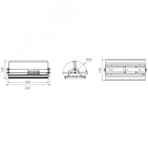 Светильник Unit DC 65/9000 Д K5000 лира - фото 6