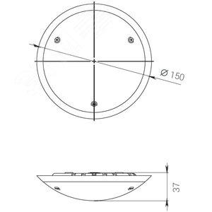 Светильник ЖКХ GP 4/500 5K - фото 5