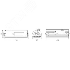 Светодиодный светильник Diora Unit DC Ex 75/8500 K60 5K лира DUDCEx75K60-5K-L DIORA - 8