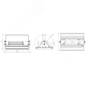 Светильник светодиодный Светильник Unit TR PRO 25/4000 Д 4000лм 25Вт 5000K IP67 0.95PF 80Ra Кп<1 лира - фото 7