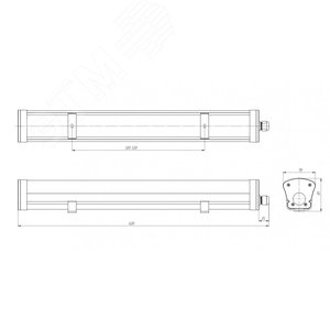 Светильник LPO/LSP SE 30/3000 Mini-6 opal 3K A - фото 8