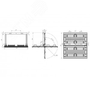 Светильник Unit4 PRO 700/110000 К30 5K лира - фото 3