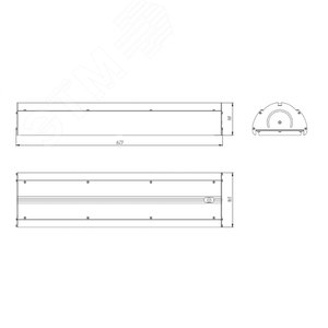 Светильник светодиодный Angar 170/27000 Ш1 5K - фото 9