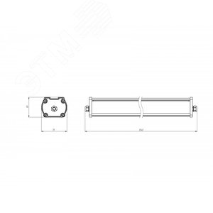 Светильник Piton 90/10000 Д opal 4K Т - фото 11