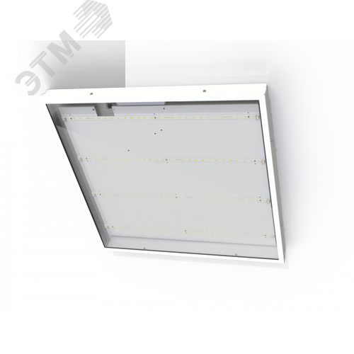 Светильник светодиодный Office Glass 38/5000 opal 5000лм 38Вт 5000K IP65 0.95PF 80Ra Кп<1 - фото 1