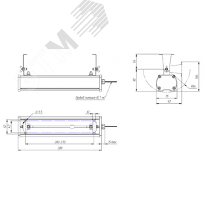 Светильник Piton 2Ex 16/2000 К60 3K - фото 13