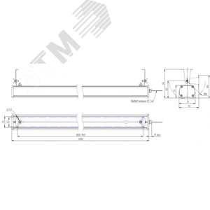 Светильник Piton 2Ex 90/11500 К60 3K - фото 13