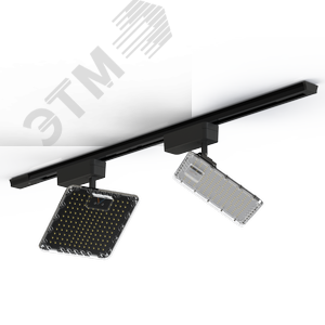 Светильник Quadro Track 10/1300 Г60 4K Black - фото 7