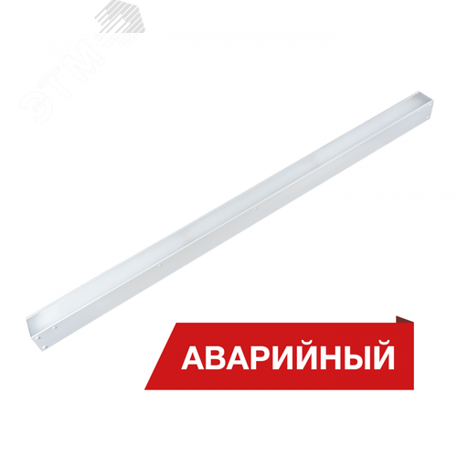 Светодиодный светильник Diora Box 22/2700 opal-1150 2700лм 22Вт 4000K IP40 0.95Pf 90Ra Кп<1 White tros Аварийный - фото 1