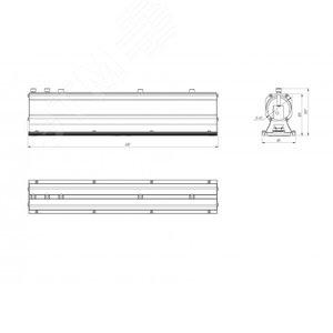 Светильник светодиодный Kengo SE 80/11400 Г60 4K консоль - фото 4