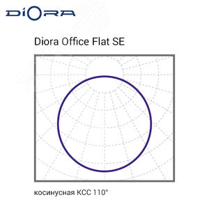 Светильник Office Flat SE 30/3400 opal 4K - фото 7