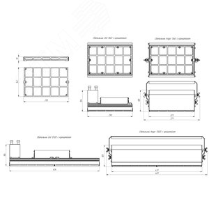 Решётка защитная Unit/Angar D60 - фото 2