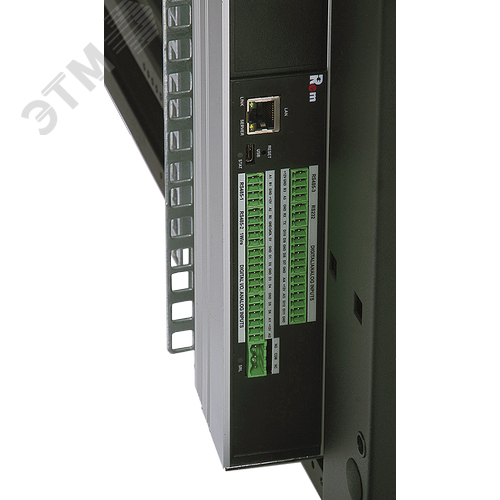 Изображение товара Блок розеток вертикальный Rem-2MC,LINUx,мониторинг,управление,1_32А,автомат защиты,10x2S,1820мм,колодка (шт)