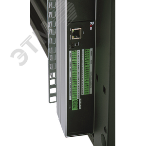 Блок розеток вертикальный, мониторинг, измерение, 3 фазы 16А, 48C13, 1820 мм, вх IEC 309, шнур 3м R-MC8-3x16-48C13-MI-1820-3-3PN REM - 3