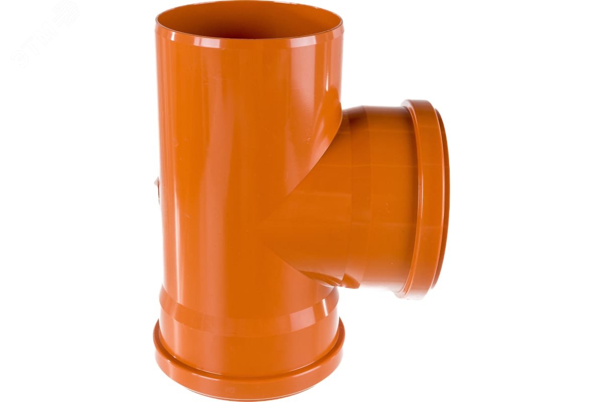 Изображение товара Тройник 160 87 град. для наружной канализации Хемкор