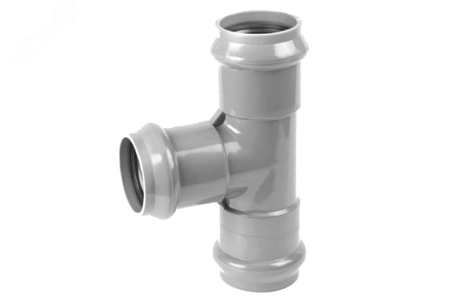 Изображение товара Тройник НПВХ раструб 160/110 мм SDR 26 PN10 для водопроводных систем
