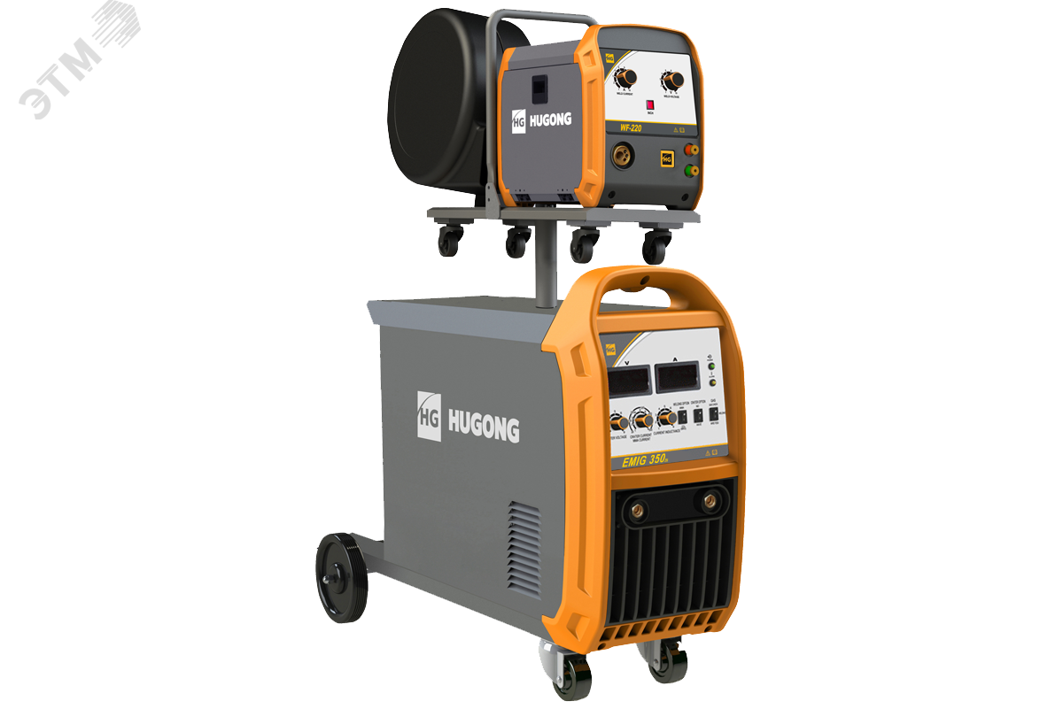 Изображение товара Полуавтомат сварочный HUGONG EMIG 350 III для профессиональной и домашней сварки