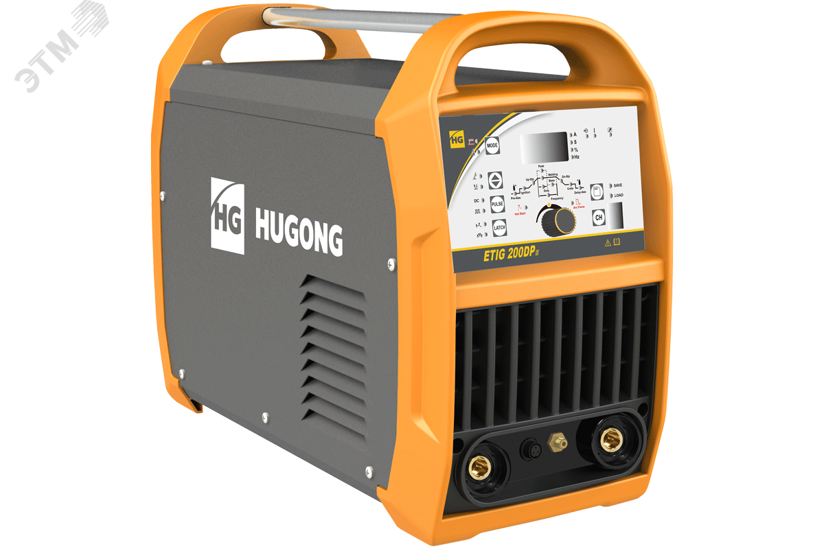 Изображение товара Аппарат аргонодуговой сварки HUGONG ETIG 200DP III мощный и легкий