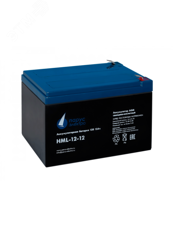 Изображение товара Батарея аккумуляторная 12В 12Ач со сроком службы до 12 лет (шт) Изображение товара Батарея аккумуляторная 12В 12Ач со сроком службы до 12 лет (шт)