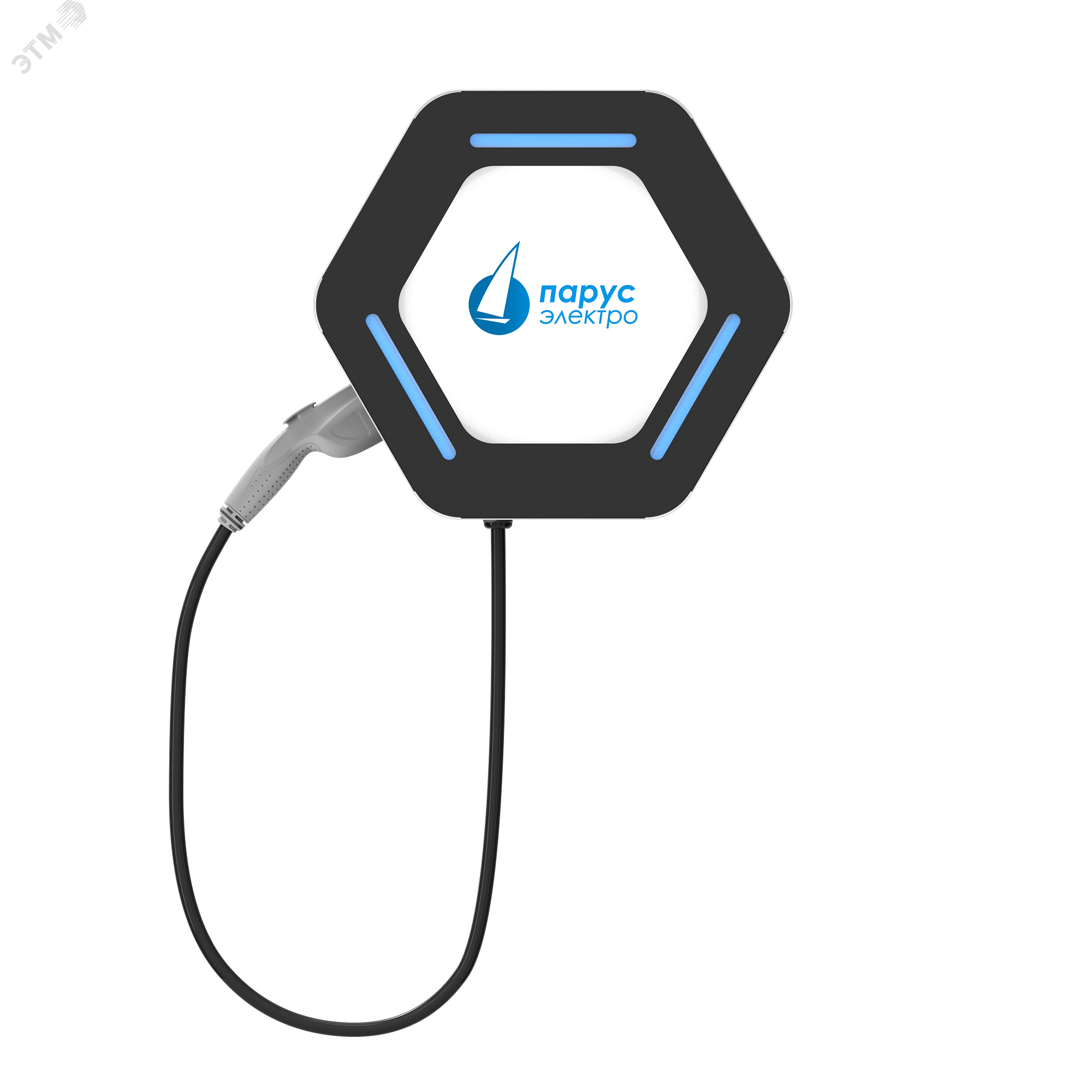 Изображение товара Станция зарядная WallBox-S2-42K 22 кВт с кабелем Type2