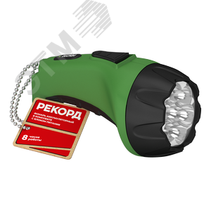 Изображение товара Фонарь аккумуляторный светодиодный РМ-0107 Green (шт)