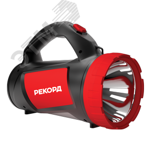 Изображение товара Фонарь-прожектор аккумуляторный светодиодный РЕКОРД PB-2600 (направленный свет 3W + рассеянный свет 2W) (шт)
