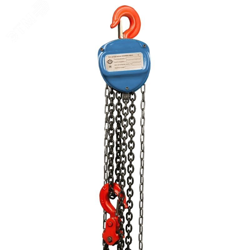 Изображение товара Таль ручная цепная HSZ-C 5.0т х 18м (шт)