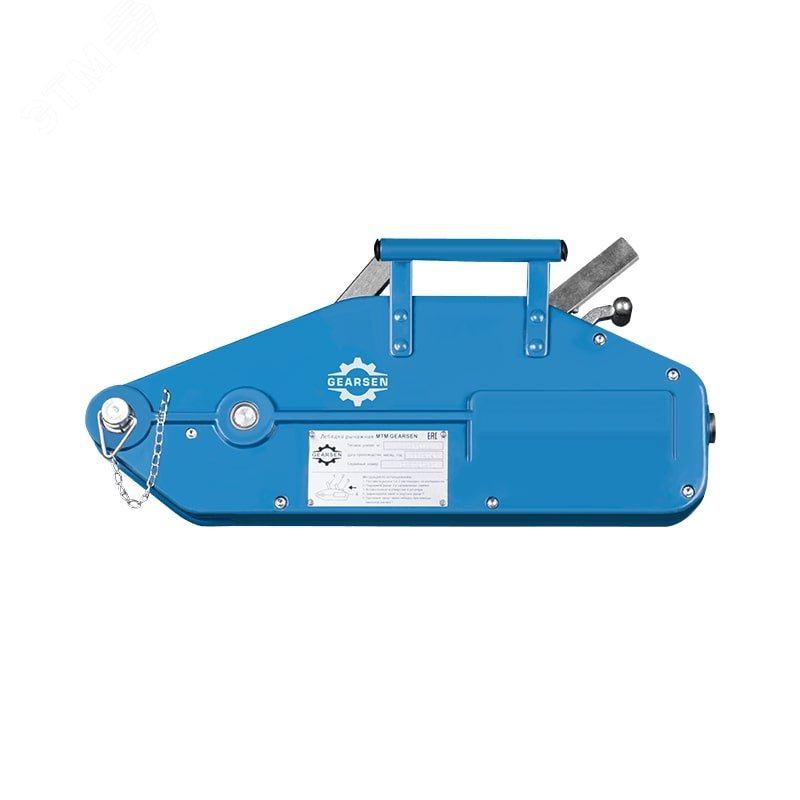 Изображение товара Лебедка ручная рычажная GMTM 1600 20м грузоподъемность 1600 кг