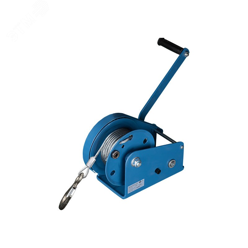 Изображение товара Лебедка ручная барабанная с тормозом GEARSEN BHWK 1320 1350 кг 20 м канат