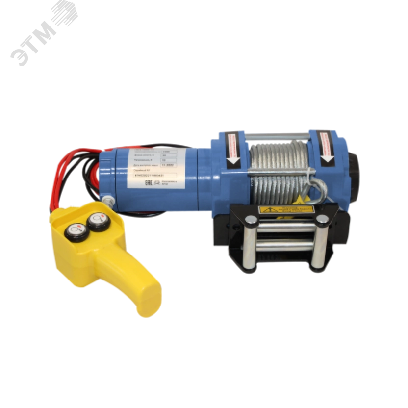 Изображение товара Автомобильная электрическая лебедка Gearsen GLA 2900-12 2900 кг 20 м 12 В