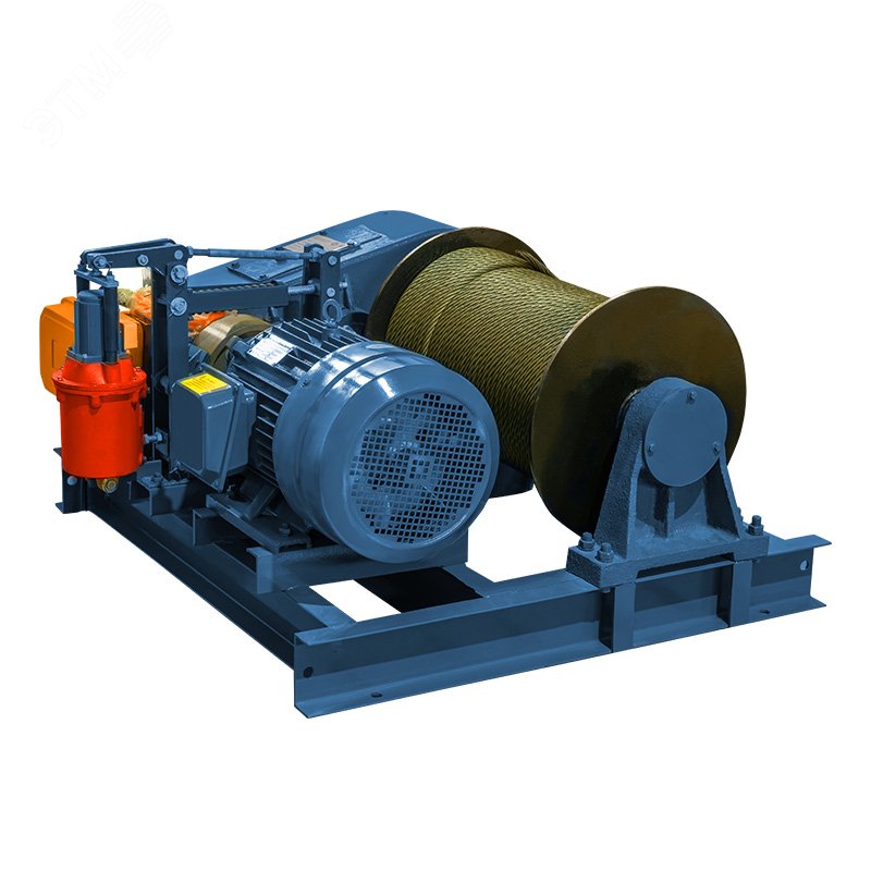 Изображение товара Электрическая монтажная лебедка GEARSEN JM 2.0т 150м канат мощный двигатель