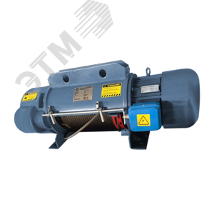 Изображение товара Таль электрическая канатная стационарная (на лапах/на пальцах) CD 3,2т х 6м (380В) (шт)