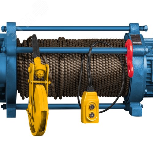 Изображение товара Лебедка электрическая KCD 1000, г/п 1.0т, канат 100м, 380В (шт)