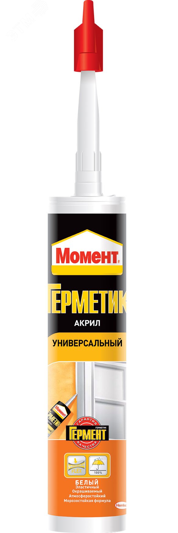 Изображение товара Акриловый герметик Морозостойкий Момент 420 г для холодных условий