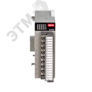 Модуль расширения контроллера серии VC, 8 входных сигналов, 8 выходных транзисторных сигнала, RoHS. VC-8-8T PBV00002 VEDA MC