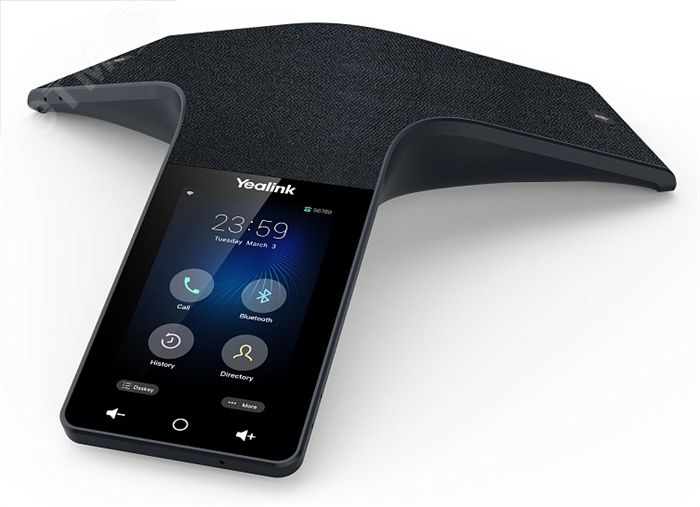 Изображение товара Конференц-телефон IP, сенсорный экран 4' с разрешением 480x800 (шт)