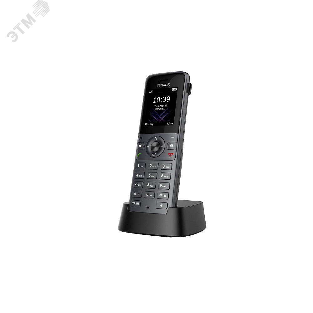 Изображение товара Беспроводной DECT-телефон Yealink W73H для бизнеса высокая автономность