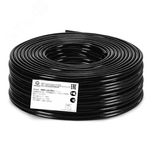 Кабель контрольный КВВГнг(А)-FRLS 5х6  ТРТС - фото 2