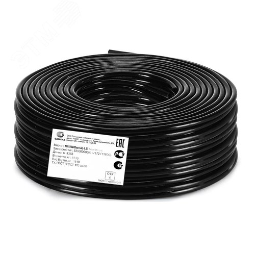 Кабель монтажный МКЭШВнг(A)-LS 2х2х0.5  ТРТС - фото 2